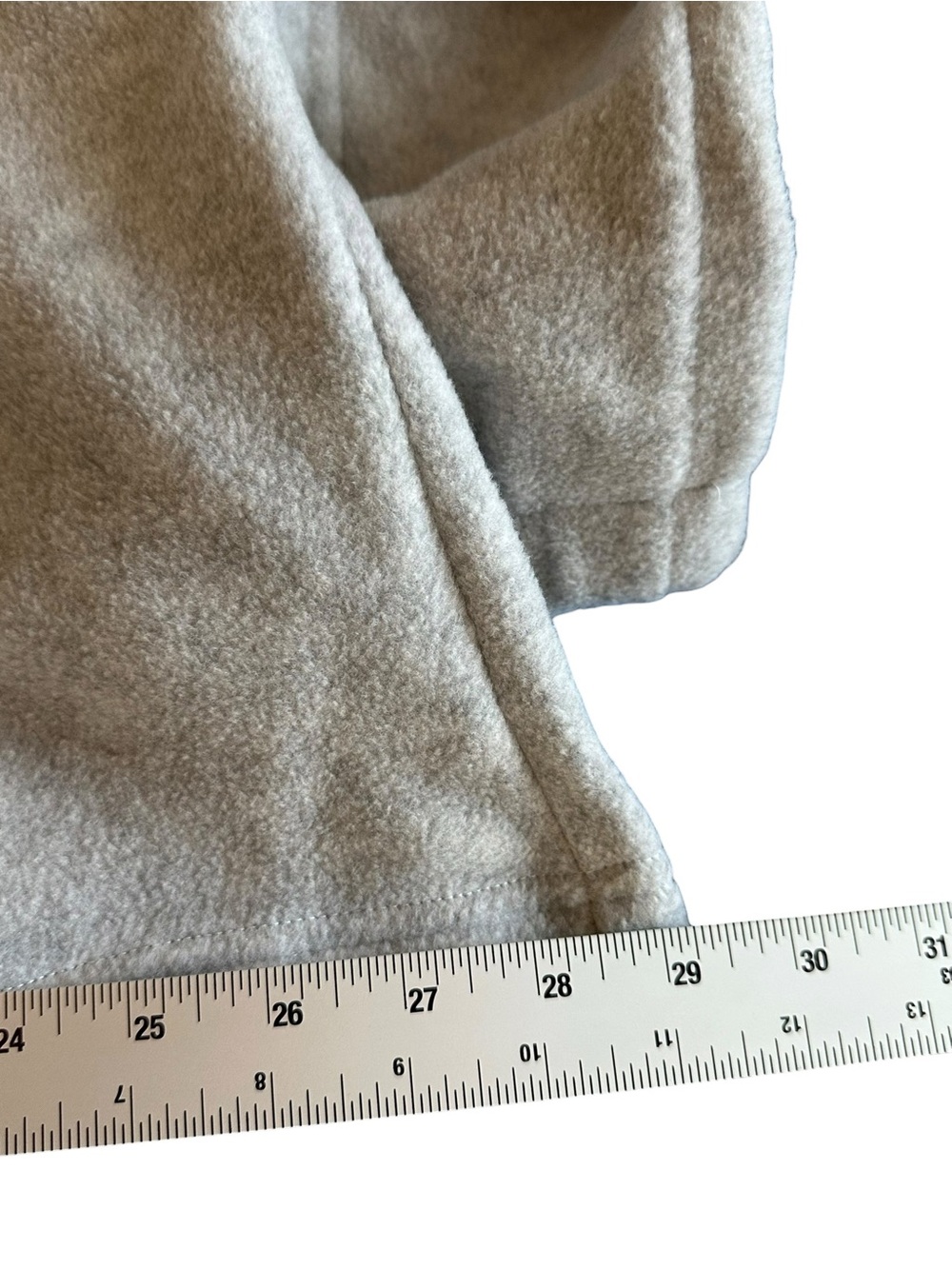 NWT Columbia Women's Heather Light Gray Full-Zip Teddy Fleece Jacket 3X - Picture 9 of 12